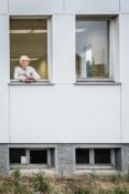 Gucken aus meinem Atelier-Fenster (Foto: Niels Carstensen)